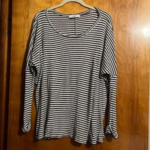 CJLA paisley stripe top